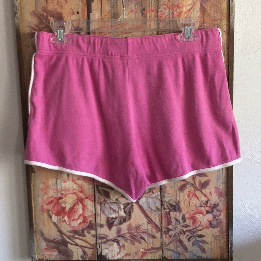 NIKE SHORTS 💯% COTTON STRETCH WORKOUT RUN GYM SHORTS 70s HEM RETRO M - Picture 3 of 8